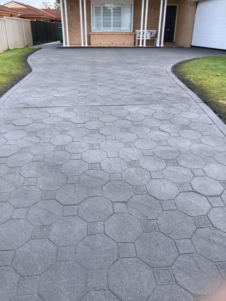 stamped concrete